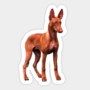 Pharaoh Hound Dog Sticker